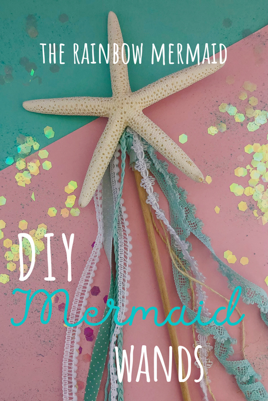 DIY Mermaid Wands