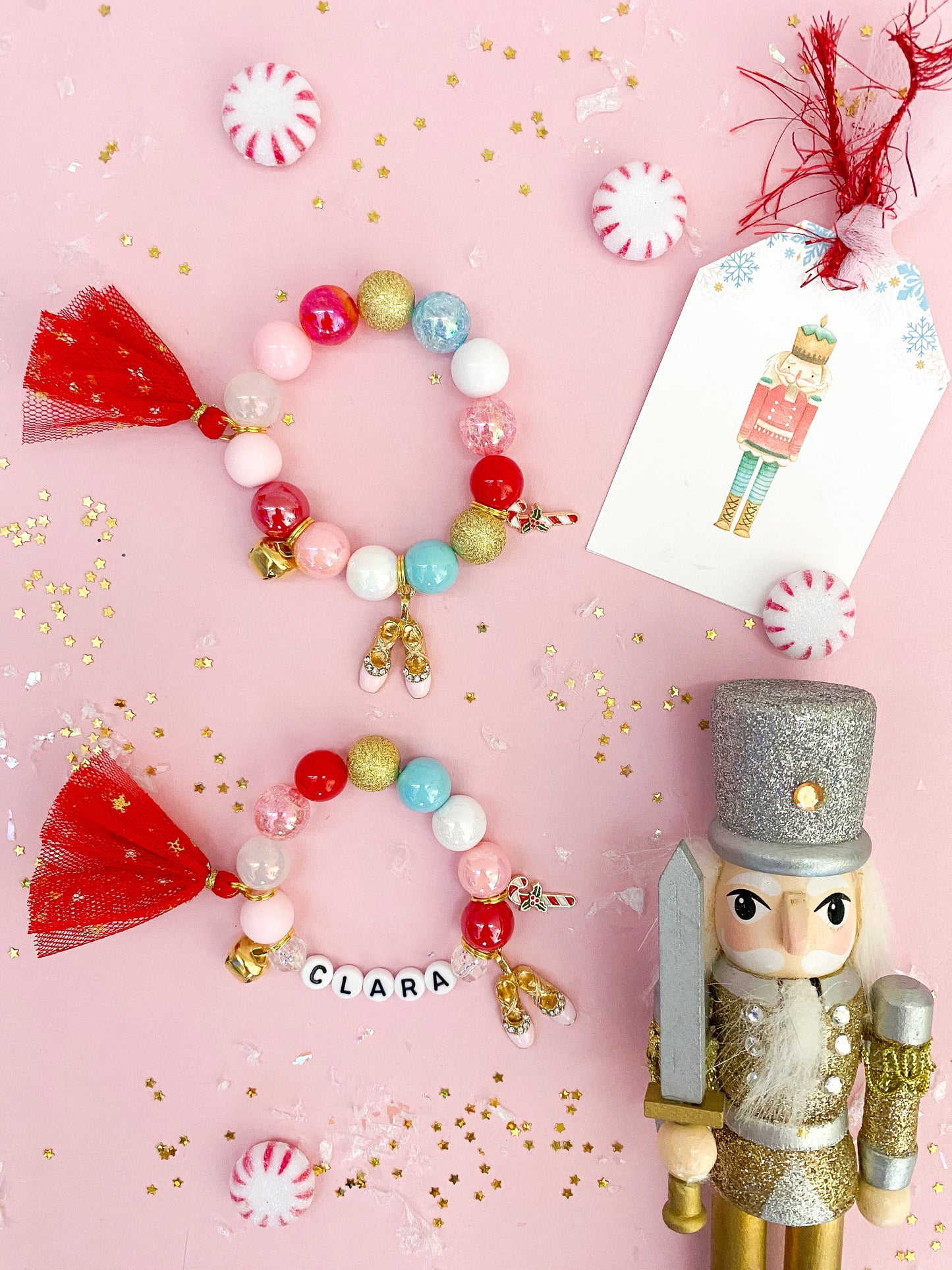 Dance of the Sugar Plum Fairy Charm Bracelet - Customizable