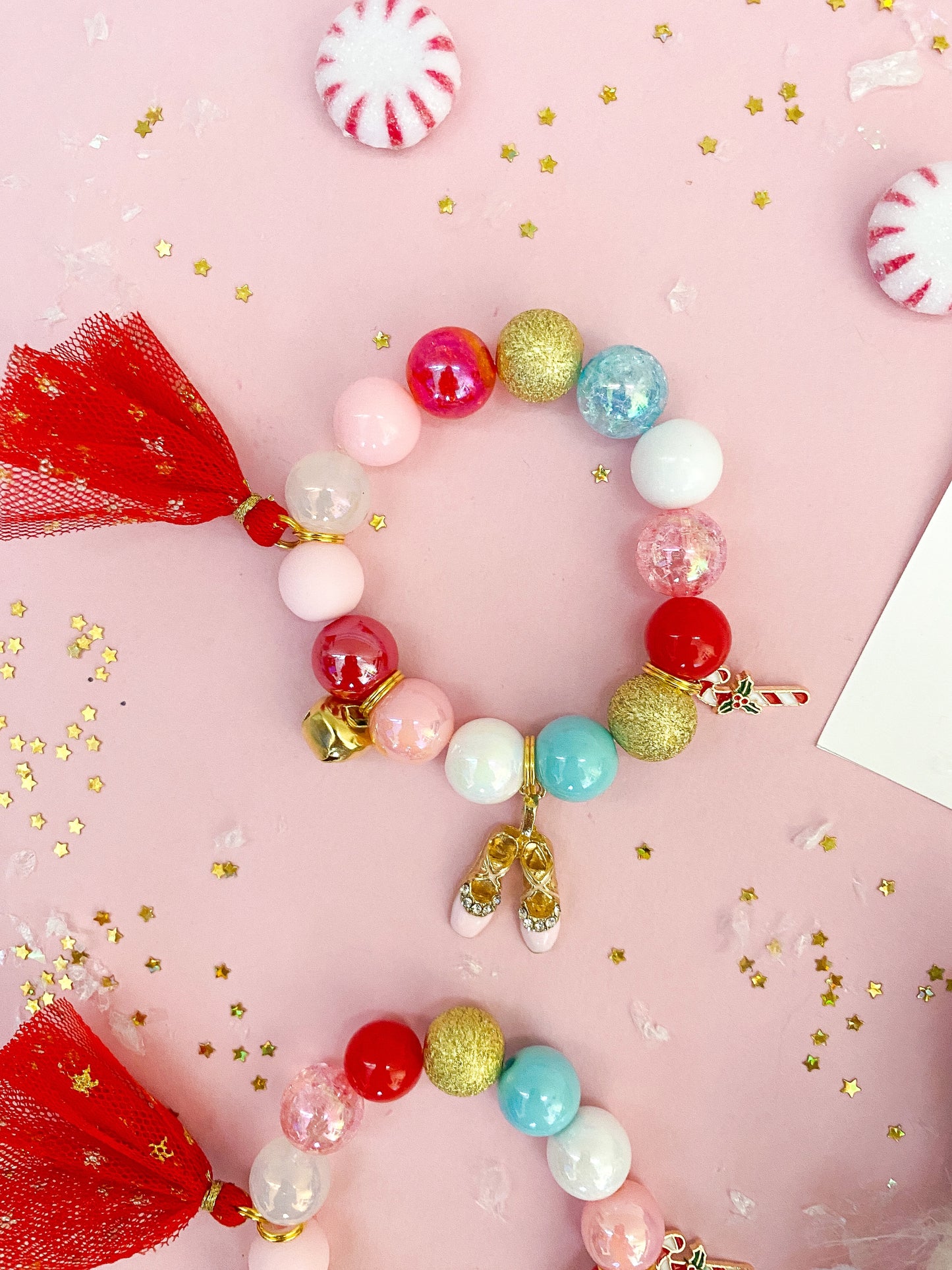 Dance of the Sugar Plum Fairy Charm Bracelet - Customizable