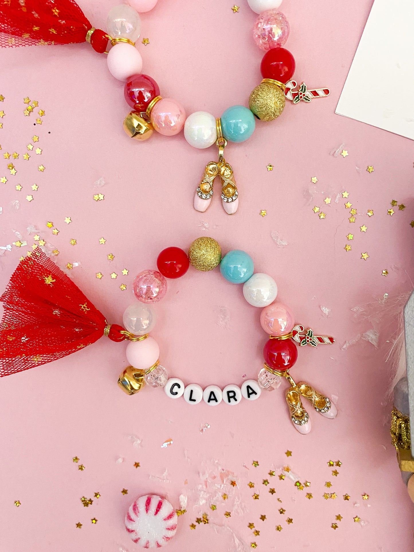 Dance of the Sugar Plum Fairy Charm Bracelet - Customizable