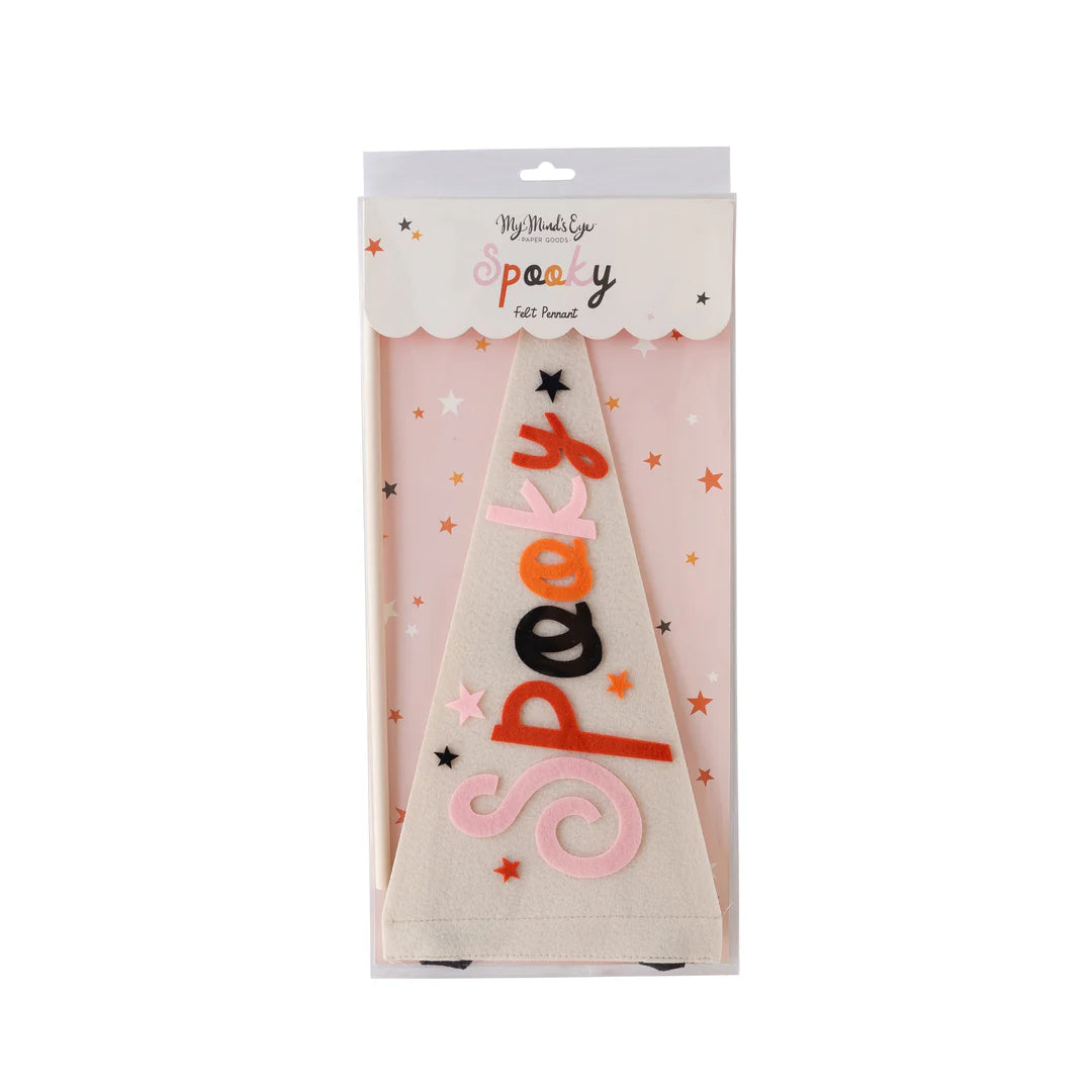 Hey Pumpkin Felt Pennant Banner