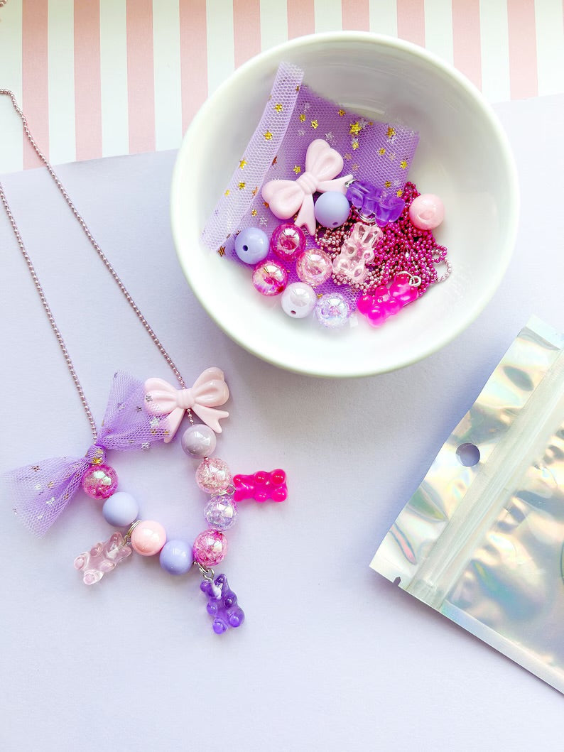 Create Your Own Necklace Kit: Faux Candy Bears (Makes 1 Necklace)