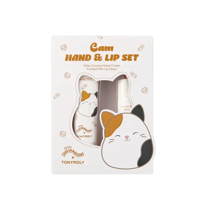 Squishmallows X TONY MOLY Hand and Lip Set