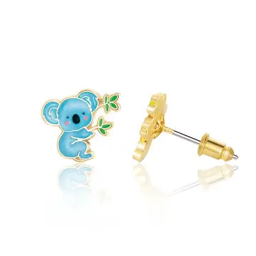 Stud Earrings - Hypoallergenic, Lead and Nickel Free - Cutie Koala