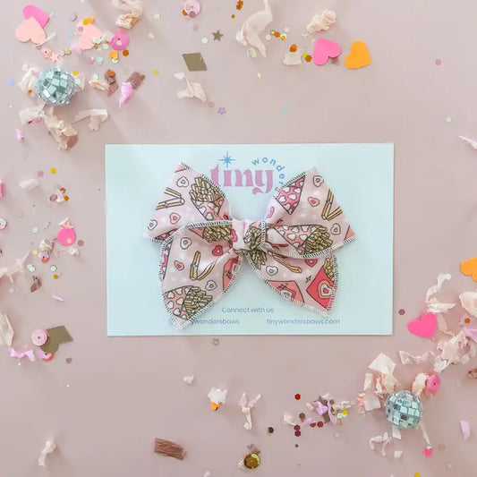 Hair Bow - Fries Before Guys