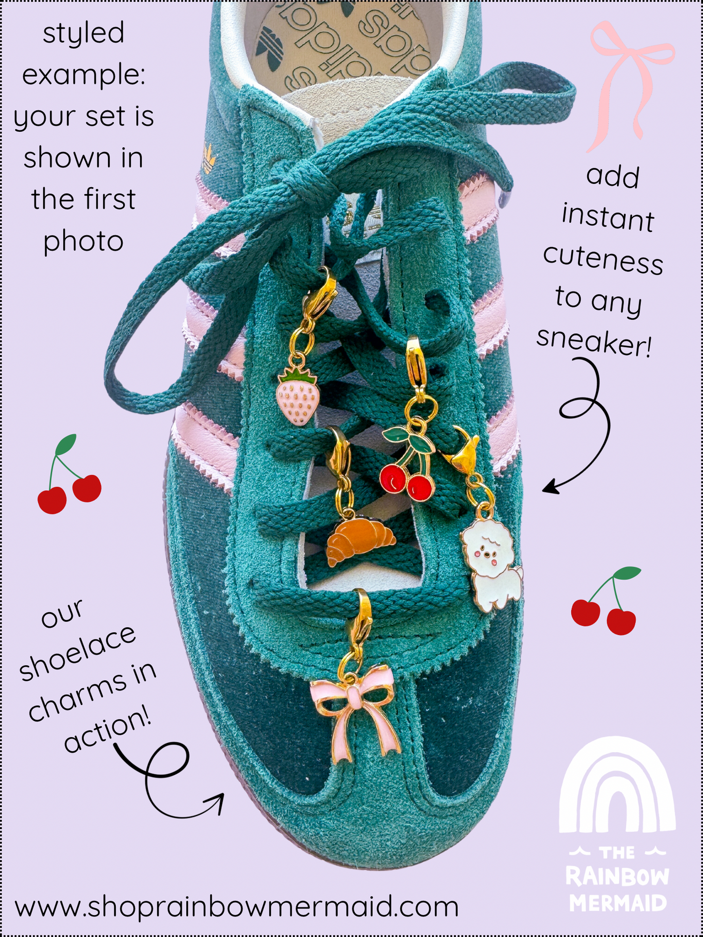 Shoelace Charms for Sneakers – Shoe Accessories - Favorite Snacks