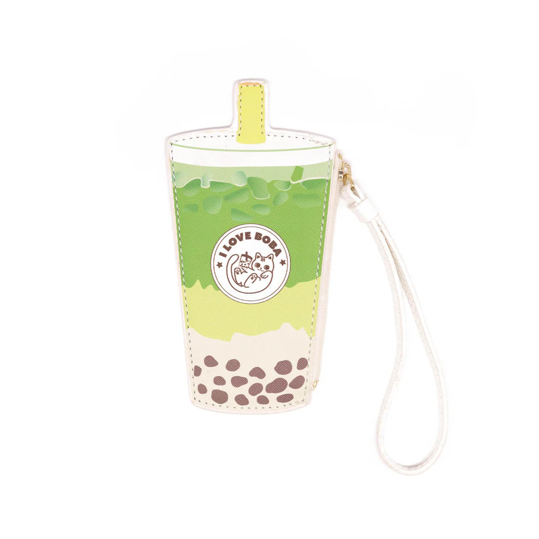 Novelty Wristlet - Matcha Milk Tea