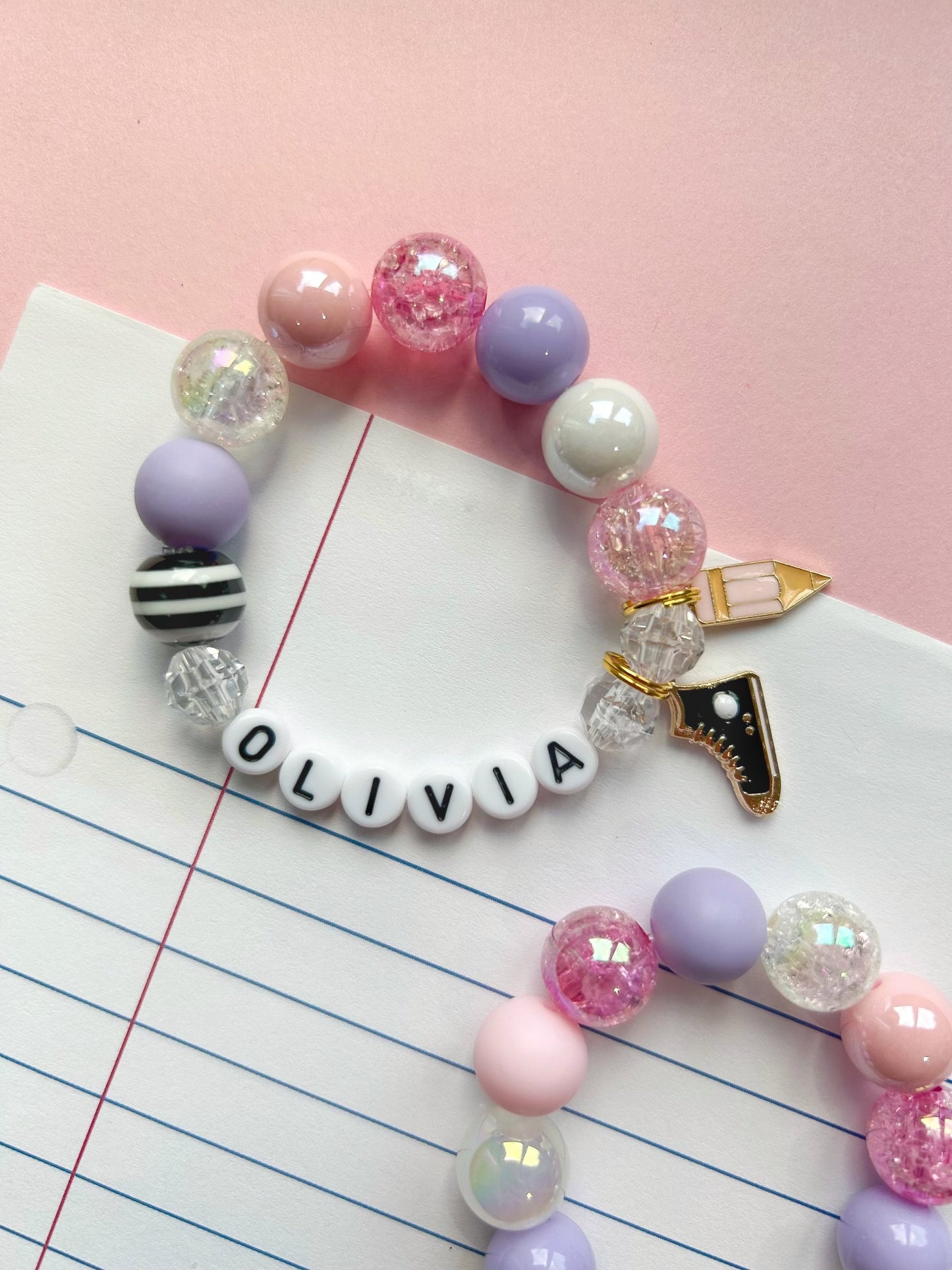 Super Cool School Charm Bracelet - Customizable