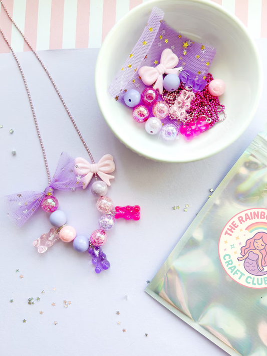 Create Your Own Necklace Kit: Faux Candy Bears (Makes 1 Necklace)
