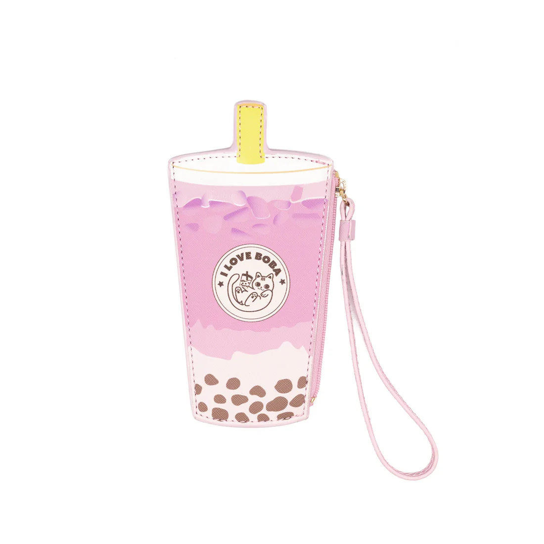 Novelty Wristlet - Taro Milk Tea