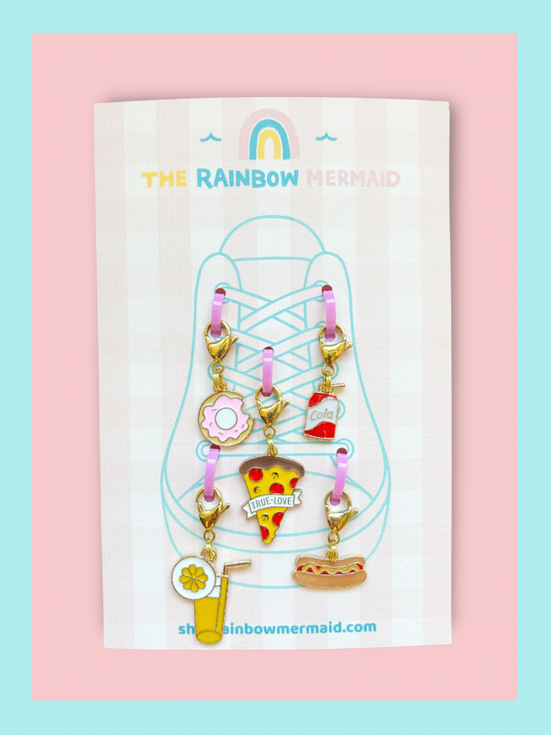 Shoelace Charms for Sneakers – Shoe Accessories - Favorite Snacks