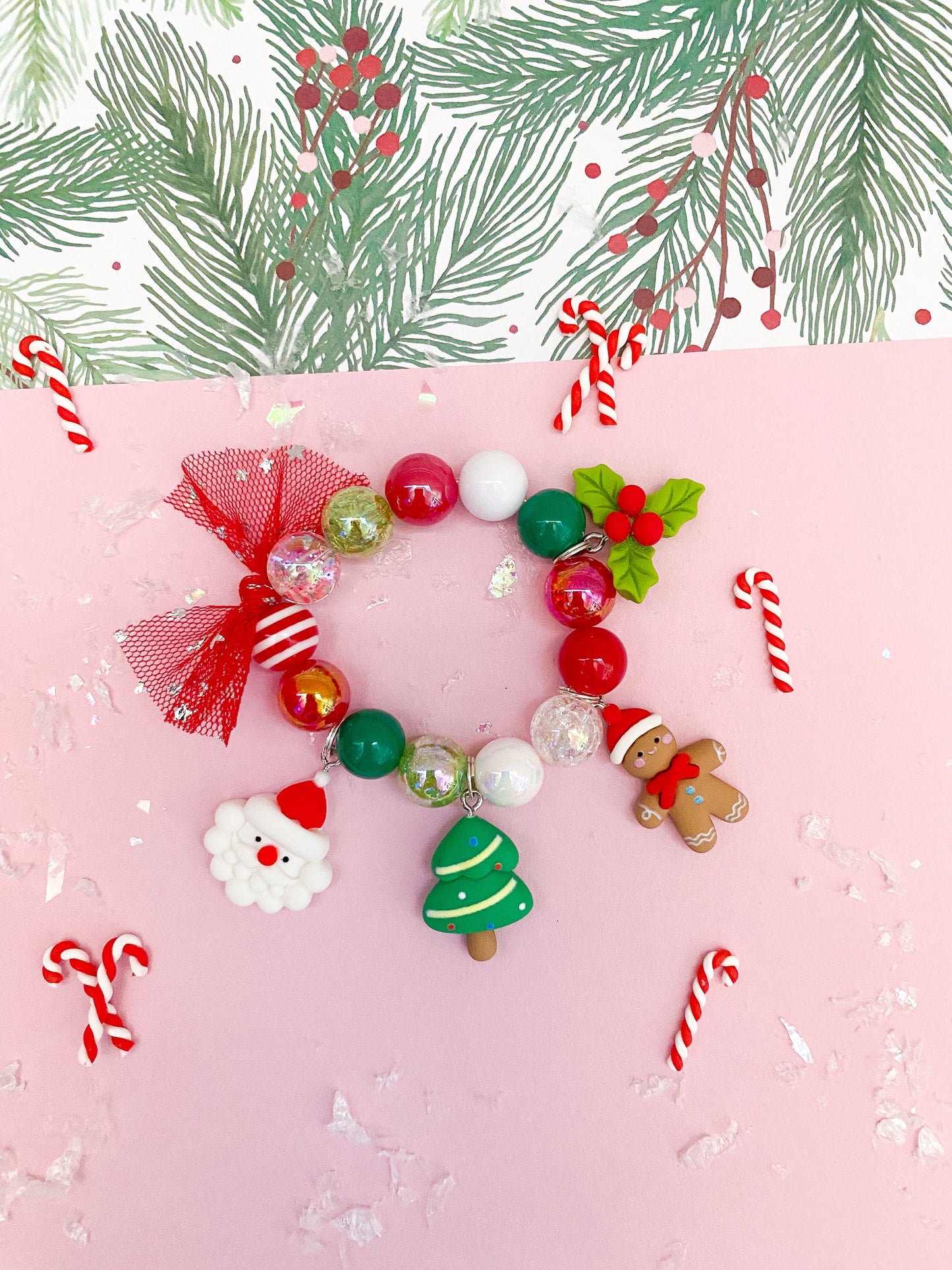 Merry and Bright Multi Charm Bracelet