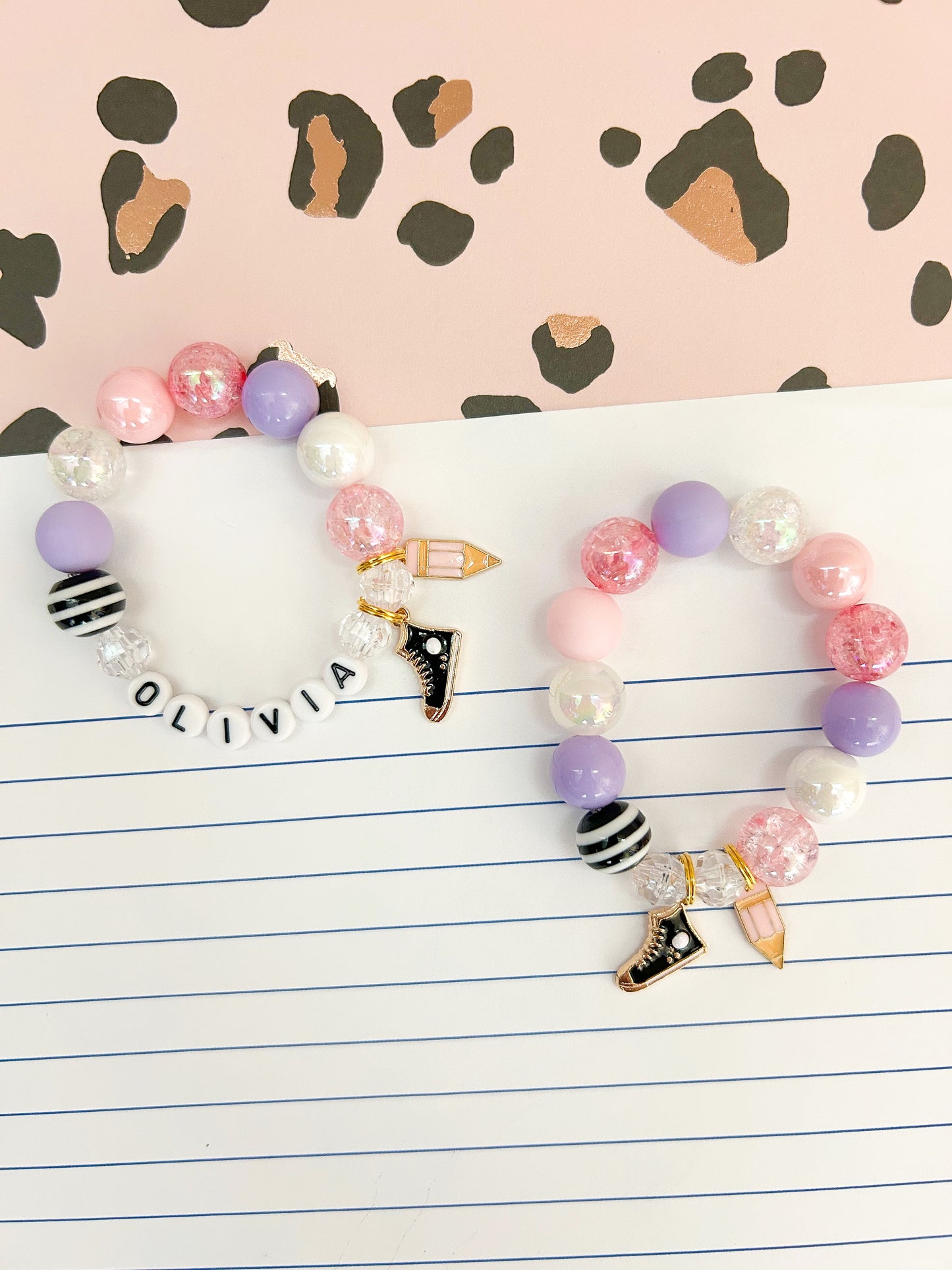 Super Cool School Charm Bracelet - Customizable