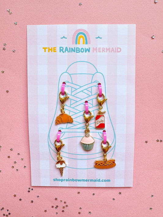 Shoelace Charms for Sneakers – Cute, Trendy & Collectible Shoe Accessories - Snack Time