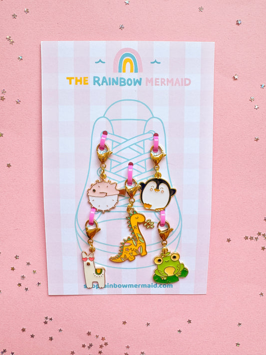 Shoelace Charms for Sneakers – Cute, Trendy & Collectible Shoe Accessories - Animal Party