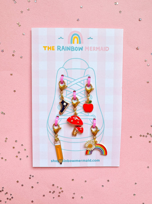 Shoelace Charms for Sneakers – Cute, Trendy & Collectible Shoe Accessories - Back to School