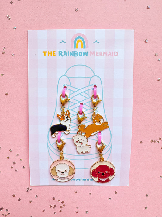 Shoelace Charms for Sneakers – Cute, Trendy & Collectible Shoe Accessories - Puppy Pals