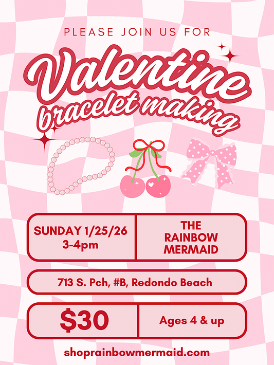 Beads & Besties - In Studio Class VALENTINE - JANUARY 25 - up to 8 crafters