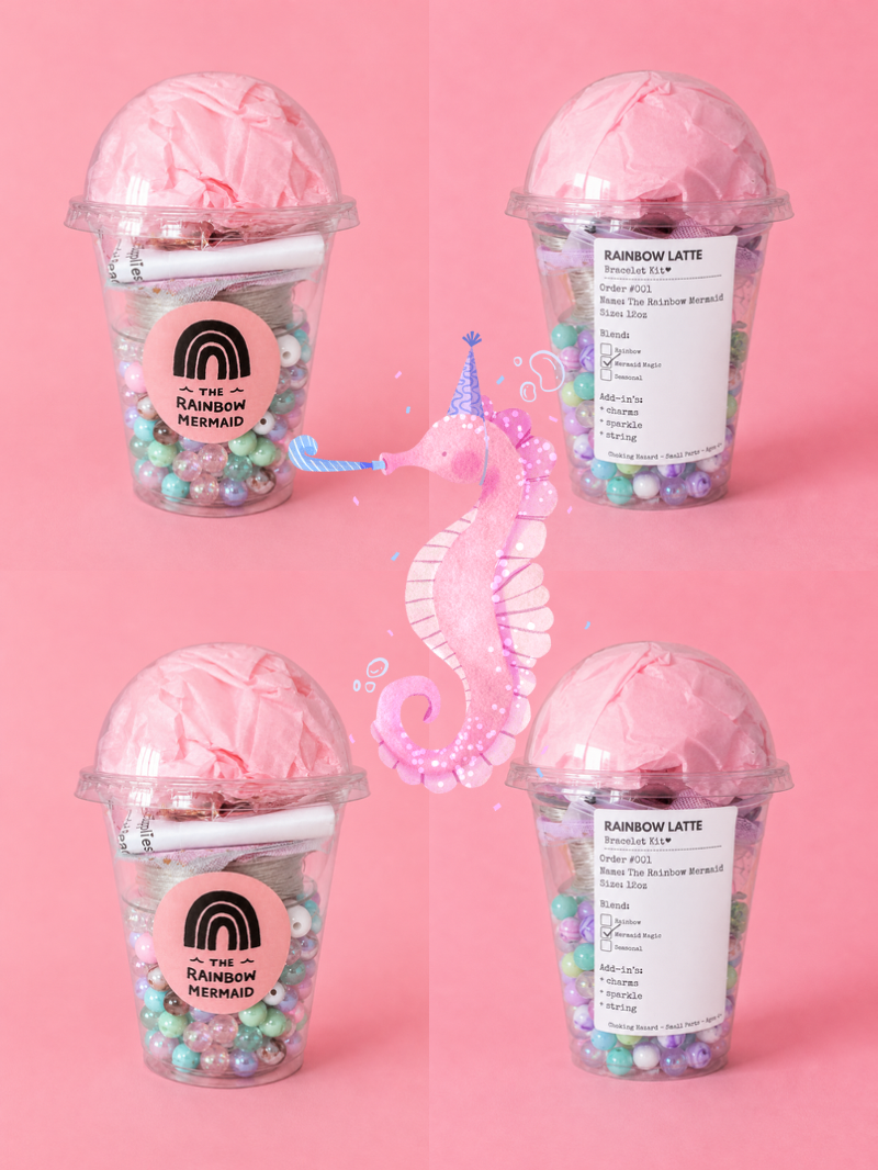 Rainbow Latte Bracelet Kit