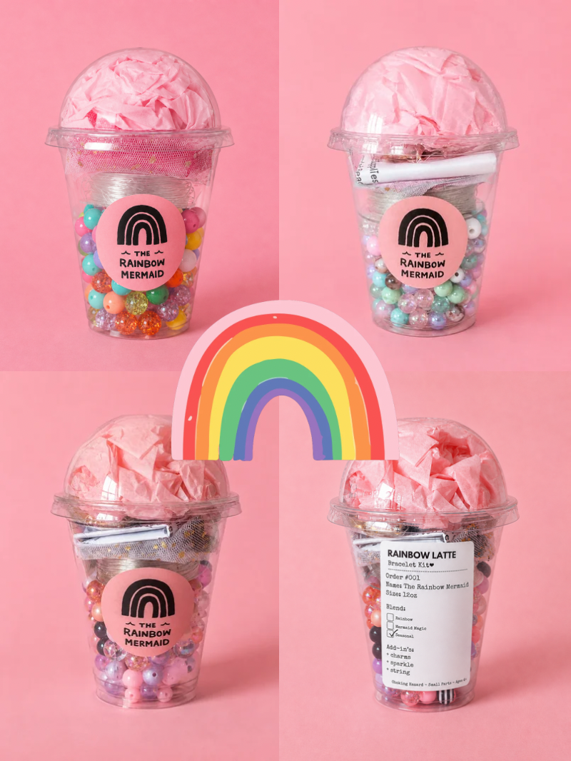 Rainbow Latte Bracelet Kit