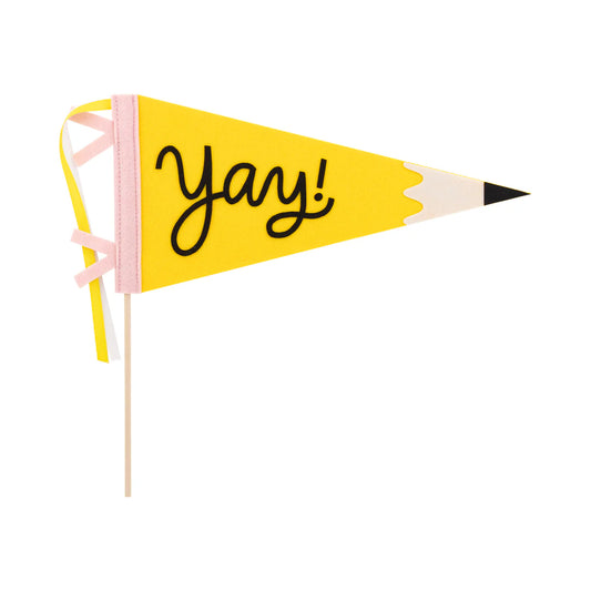 Occasions by Shakira- Yay Pencil Felt Pennant