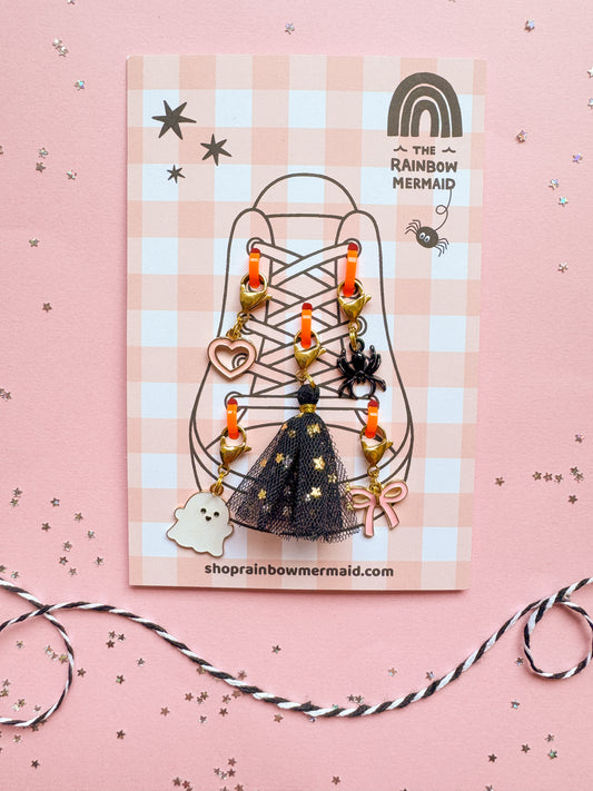 Shoelace Charms for Sneakers – Cute, Trendy & Collectible Shoe Accessories - Spooky & Sweet