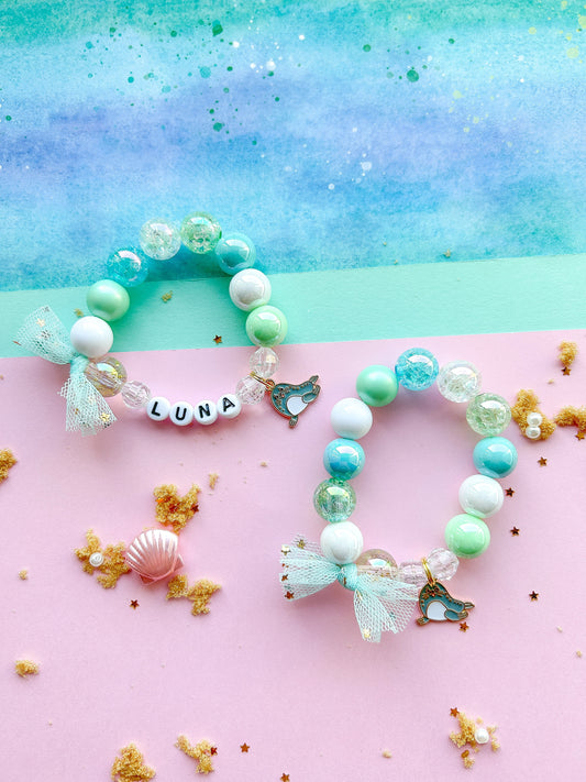 Seal Kids Beaded Charm Bracelet