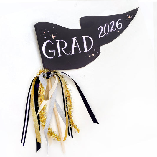 Grad 2026 Graduation Party Pennant