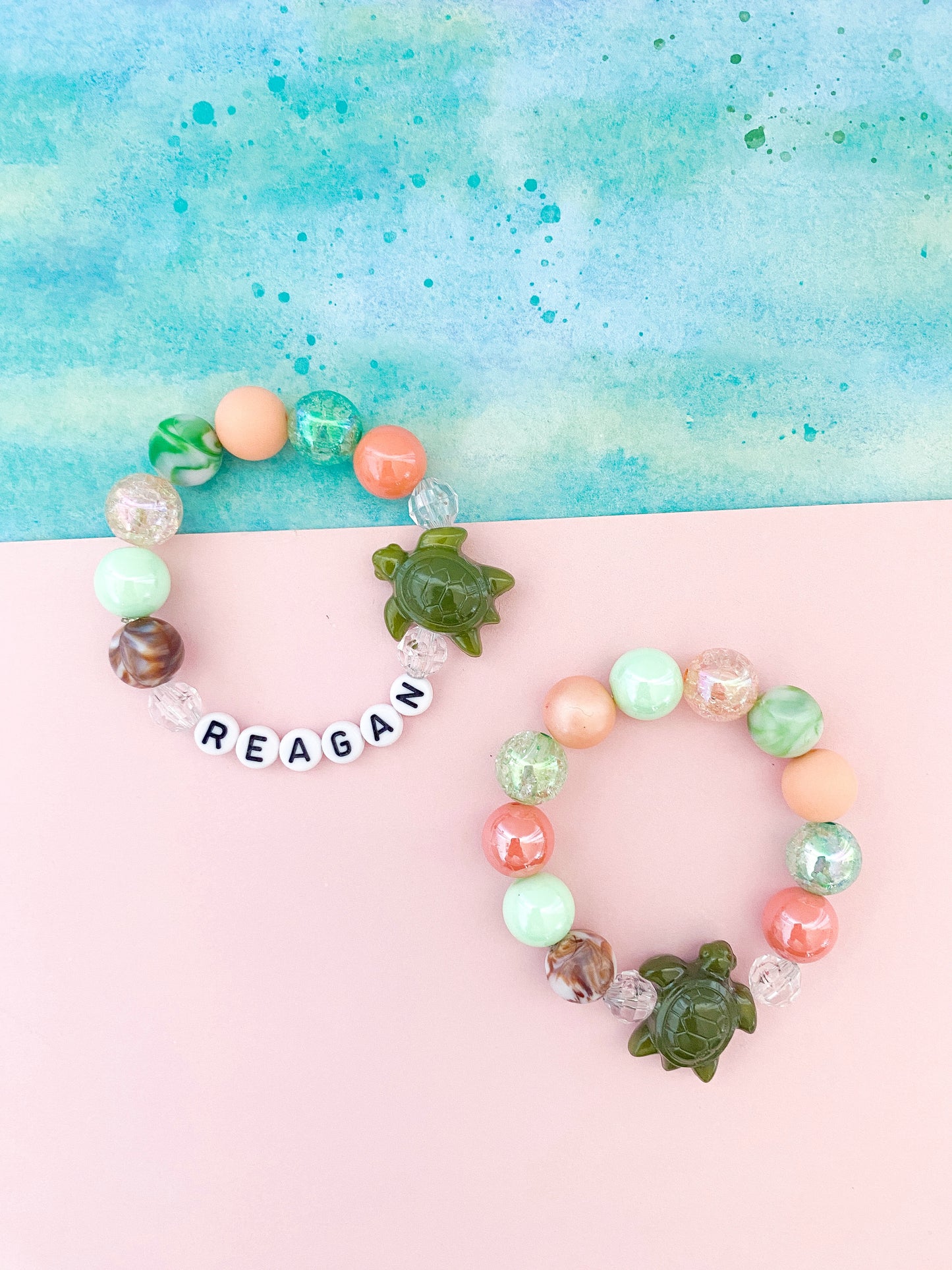 Sea Turtle Bracelet - Customizable