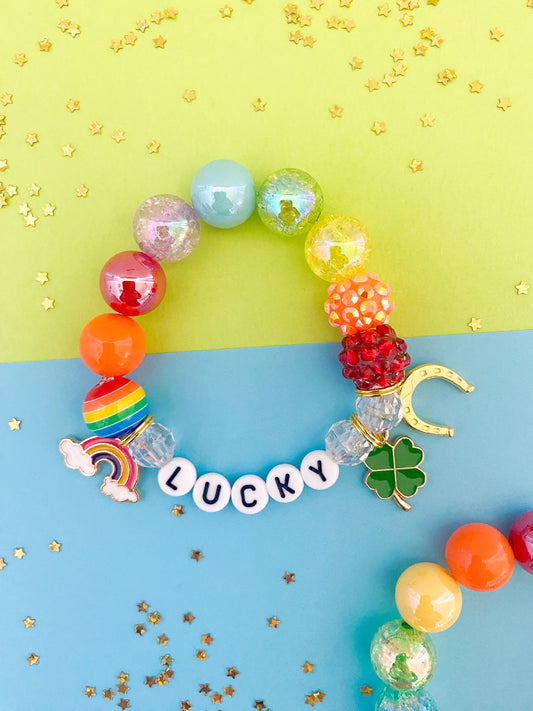 St. Patrick’s Day Good Luck Charms Bracelet - Customizable